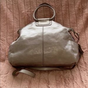 Hobo large gray tote bag